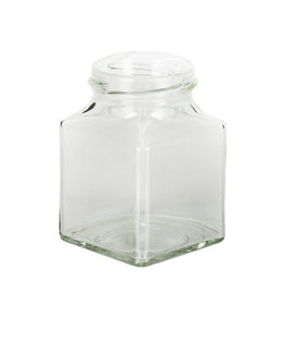 200ml Kwadratowy Słoik Szklany