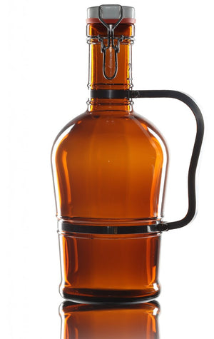 2-litrowy bursztynowy growler Zeus