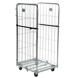 Trójstronny demontowalny paletowy wózek rolkowy