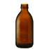 300ml Amber Alpha Glass Bottle