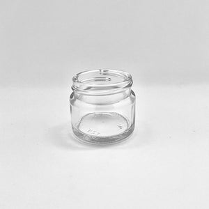 15ml Słoik Squat z białego szkła flintowego