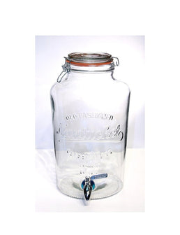 Beczka 7L (2Gal) z kranem ze stali nierdzewnej